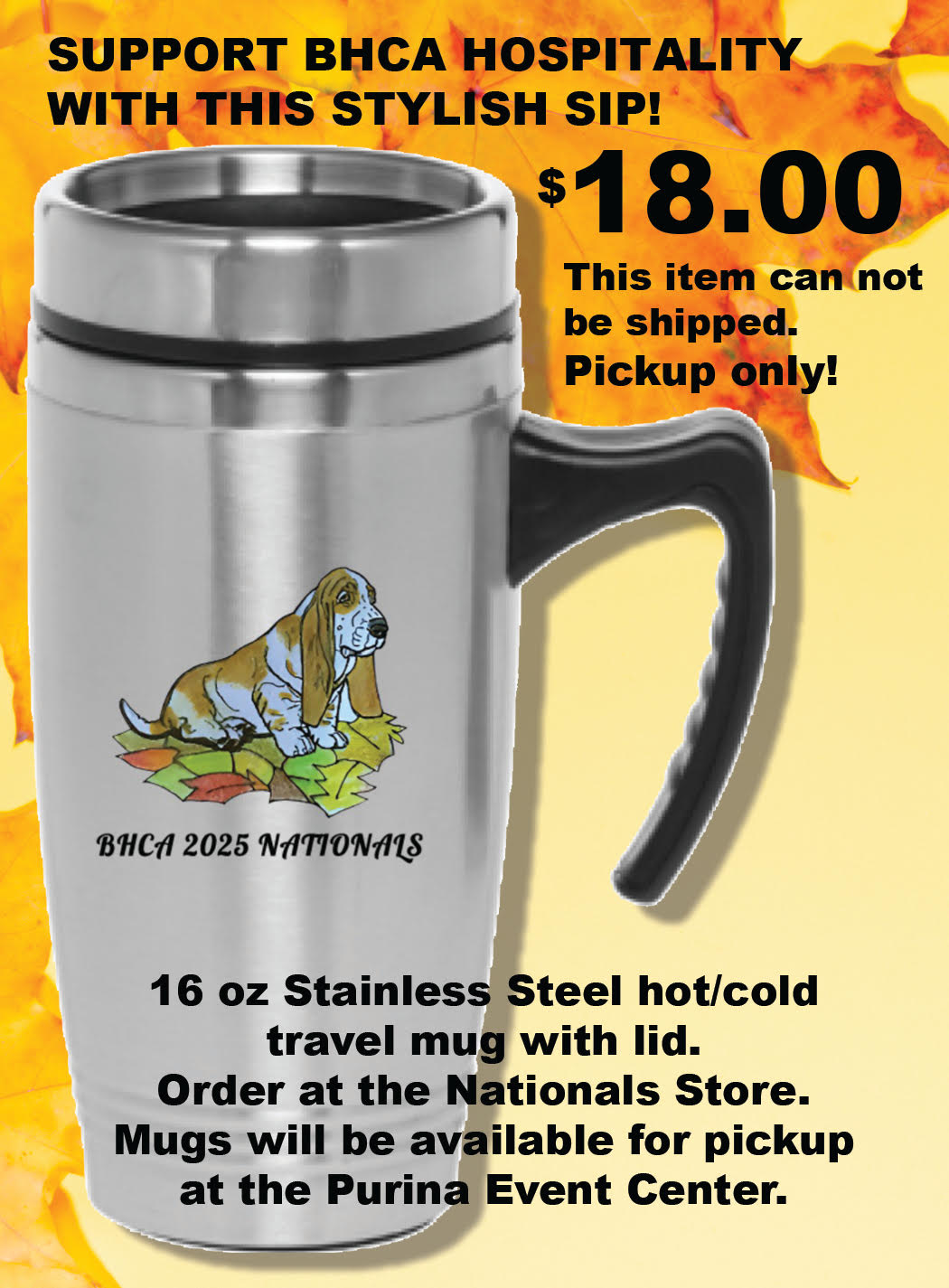 CLOSED 2025 Nationals MUG Pre-Orders - 2025 Howl-o-ween Nationals